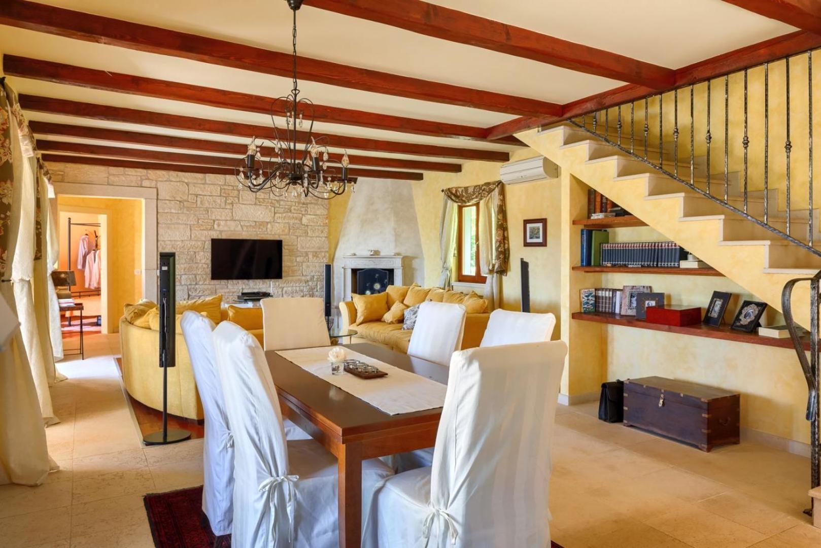 Rustic Villa Cehici With Pool In Sveti Lovrec Jehnici Екстер'єр фото