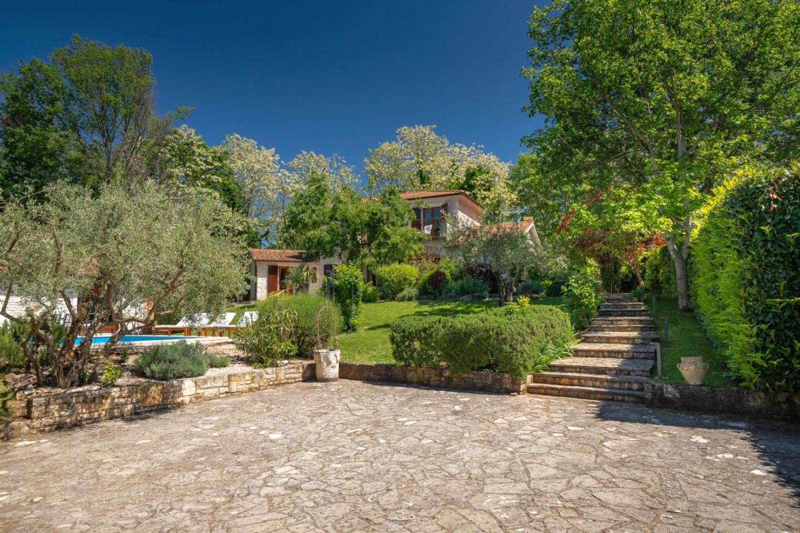Rustic Villa Cehici With Pool In Sveti Lovrec Jehnici Екстер'єр фото