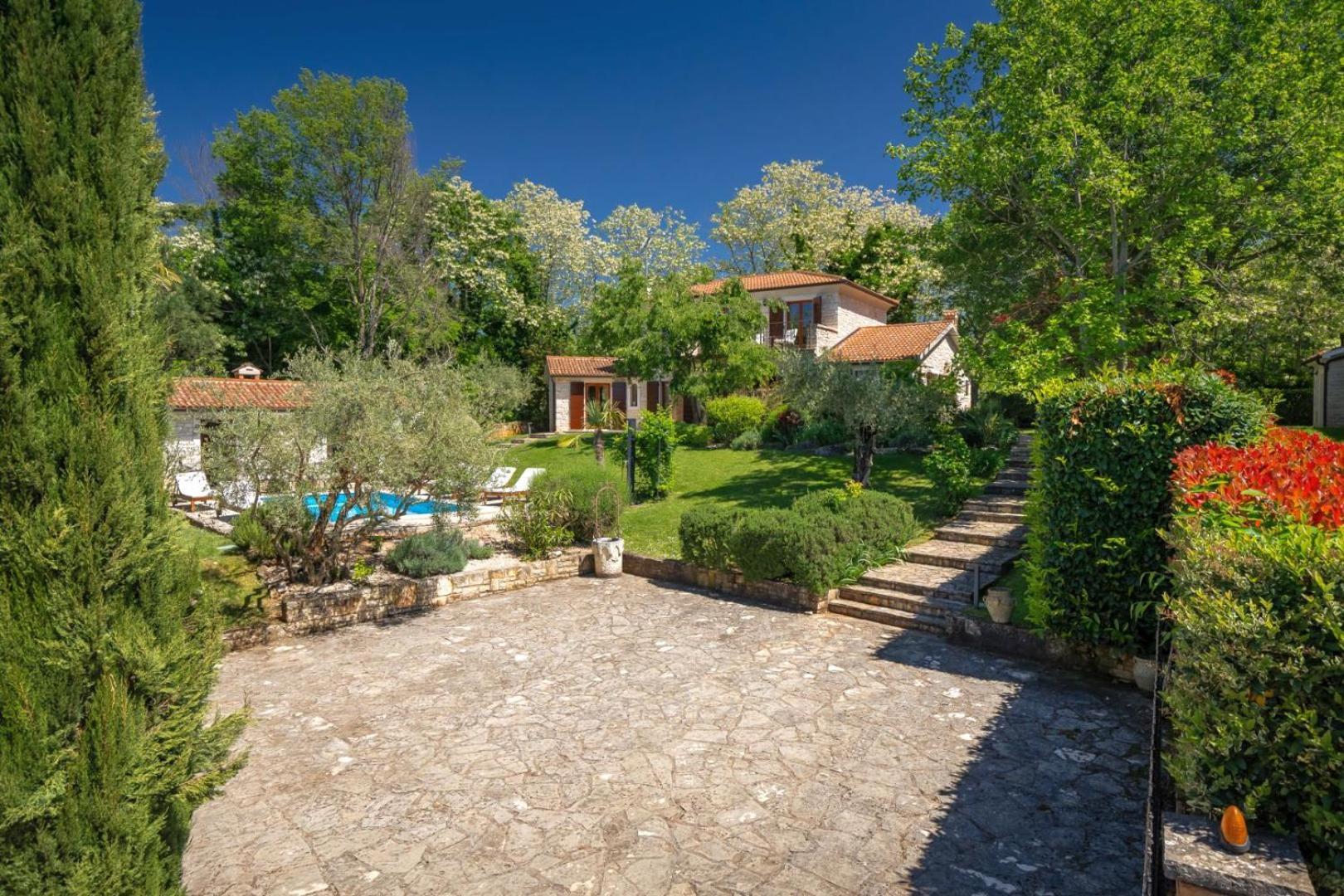 Rustic Villa Cehici With Pool In Sveti Lovrec Jehnici Екстер'єр фото