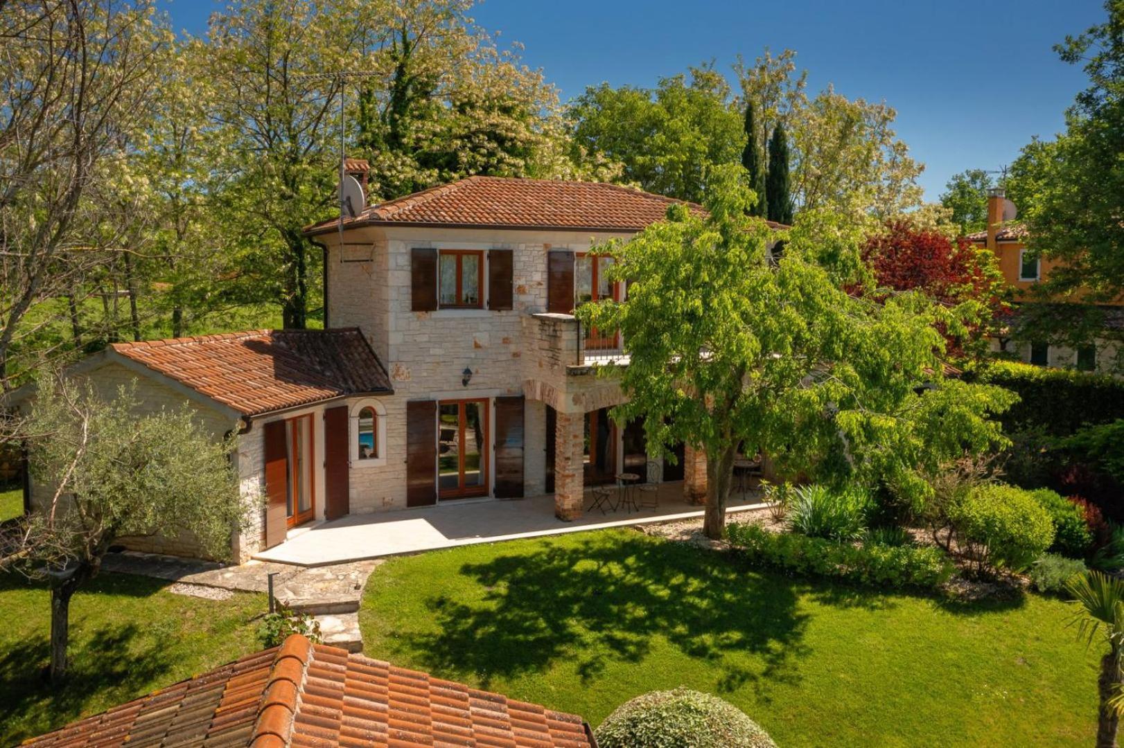 Rustic Villa Cehici With Pool In Sveti Lovrec Jehnici Екстер'єр фото